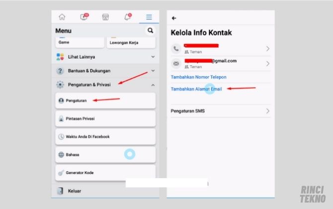 Cara Ganti Email Facebook Lewat Aplikasi