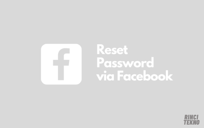 Lupa Password Instagram Melalui Facebook