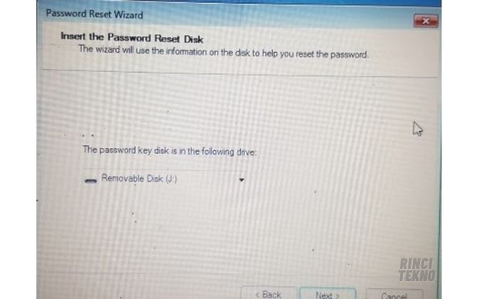 Cara Mereset Password Windows 7